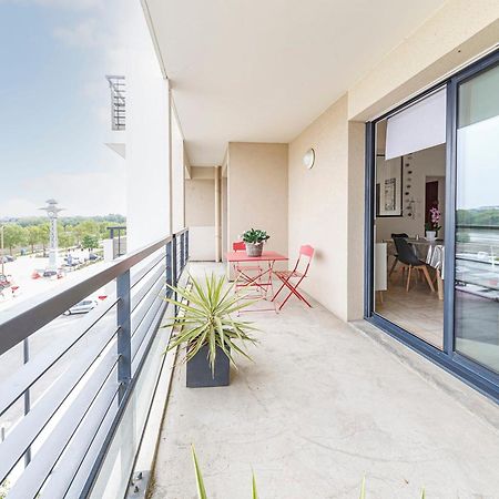 L'Aragon Wifi Balcon Vue La Maine Angers Exterior foto